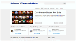 Desktop Screenshot of gasglobes.com