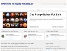 Tablet Screenshot of gasglobes.com